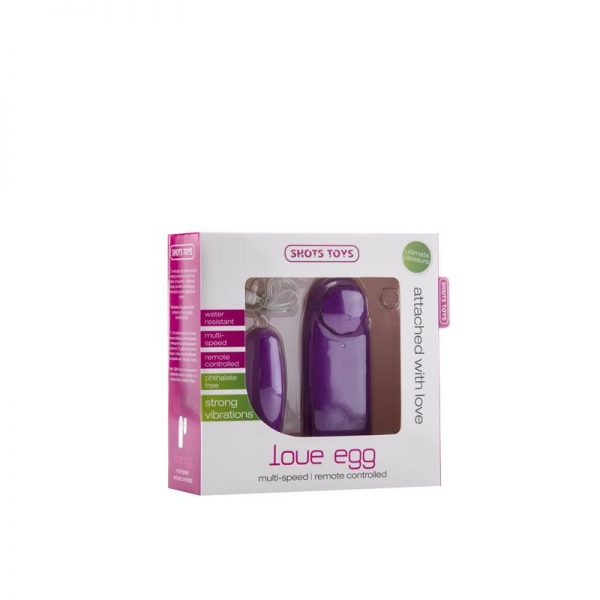 Shots Toys Huevo Vibrador Love Lila de calidad