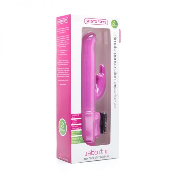 Shots Toys Rabbit II Rosa de calidad