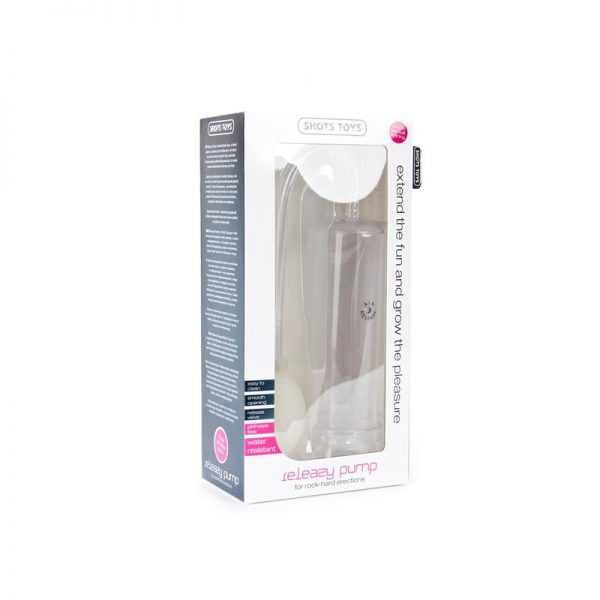 Shots Toys Releazy Bomba de Succión para el Pene Color Transparente de calidad