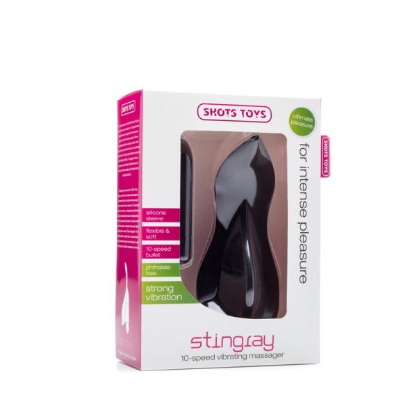 Shots Toys Stingray Negro de calidad