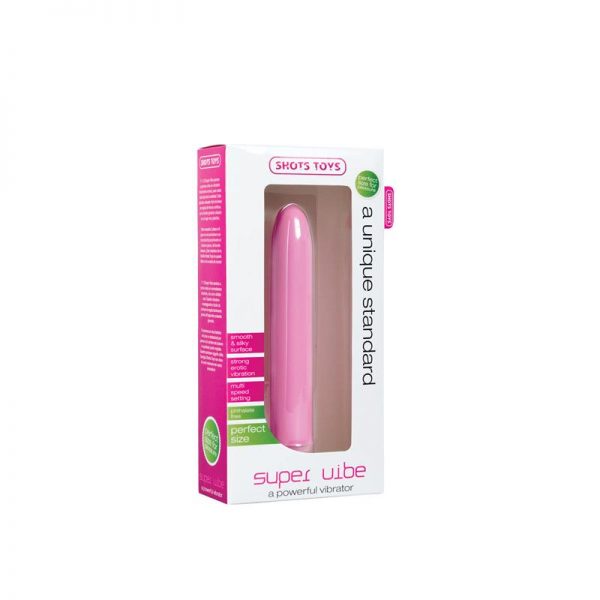 Shots Toys Super Vibe Rosa de calidad