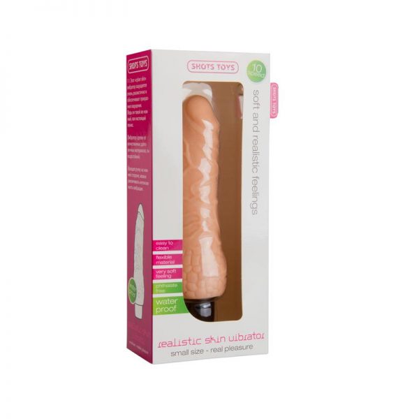 Shots Toys Vibrador Realístico Pequeño Color Natural de calidad