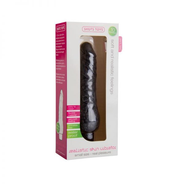 Shots Toys Vibrador Realístico Pequeño Negro de calidad