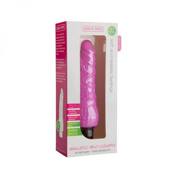 Shots Toys Vibrador Realístico Pequeño Rosa de calidad