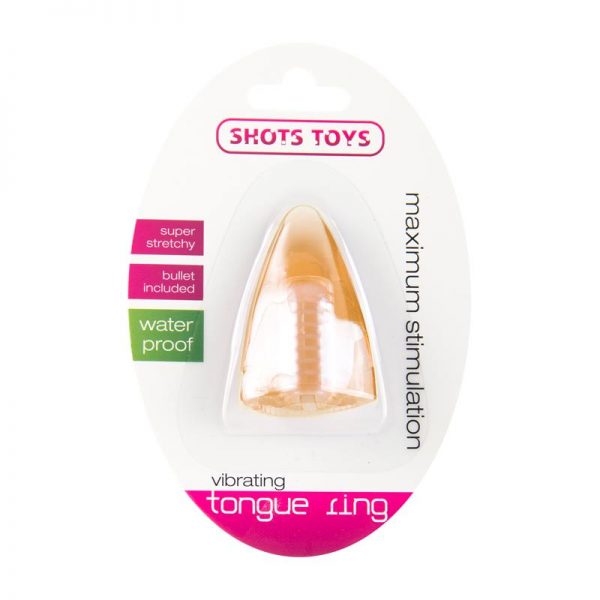 Shots Toys Vibrating Tongue Color Natural de calidad