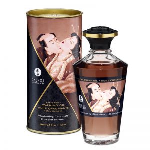 Shunga Aceite de Masaje Efecto Calor Aroma a Chocolate barato