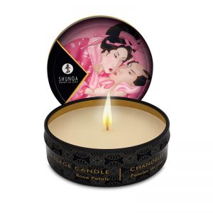 Shunga Mini Vela de Masaje Afrodisíaca Rosa barato