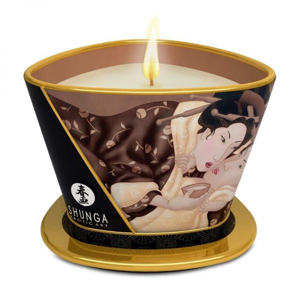Shunga Vela Masaje Chocolate barato