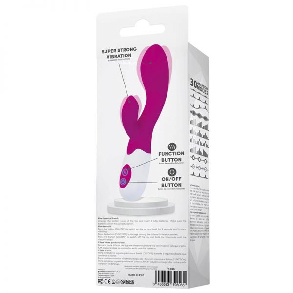 comprar Slang Vibrador con Estimulador USB Silicona en sex shop online