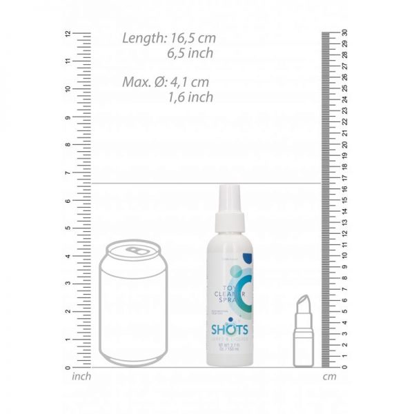 Spray Limpiador 150 ml diseñado por la marca SHOTS LUBES & LIQUIDS
