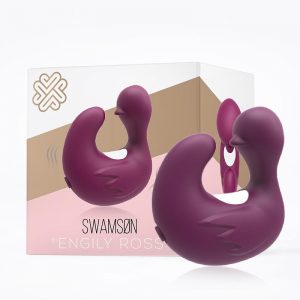 Swamson Anillo Estimulador Silicona Recargable USB Púrpura diseñado por la marca ENGILY ROSS