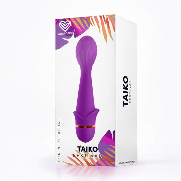 comprar Taiko Vibrador Silicona Púrpura en sex shop online