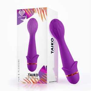 Taiko Vibrador Silicona Púrpura de la marca FESTIVAL