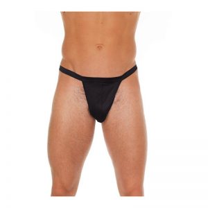 Tanga Negro Talla Única de la marca AMORABLE