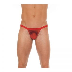Tanga Rojo Talla Única de la marca AMORABLE