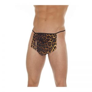 Tanga Taparrabos Leopardo Talla Única de la marca AMORABLE