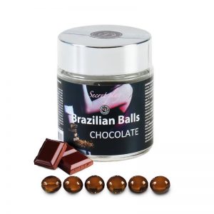 Tarro de 6 Brazilian Balls Aroma a Chocolate diseñado por la marca SECRET PLAY