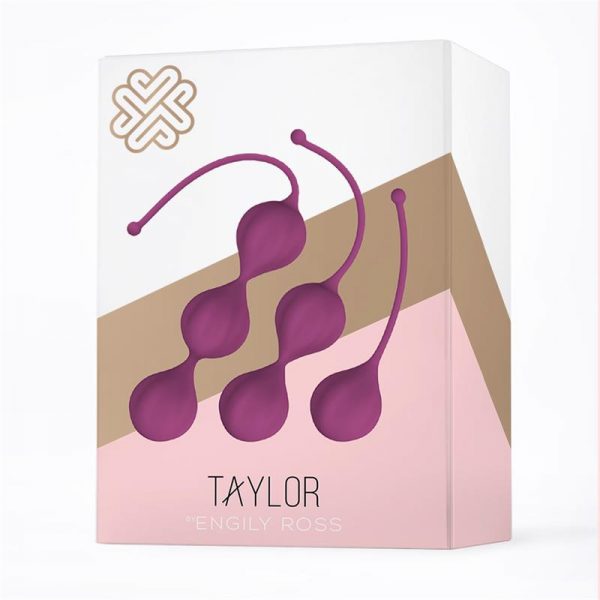 comprar Taylor Bolas Kegel Silicona Púrpura en sex shop online