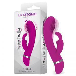 Tickle Vibrador con Cosquilleo Impermeable Silicona de la marca LATETOBED