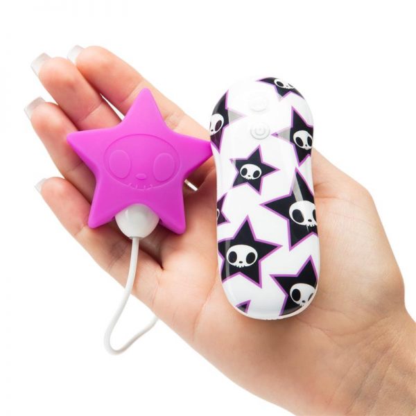 comprar tokidoki 10 Function Silicone Estimulador Vibrador del Clítoris Estrella Rosa
