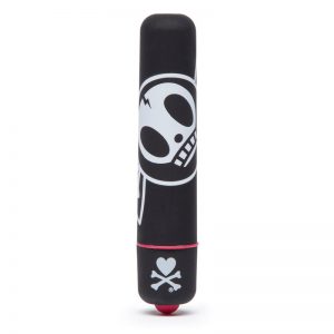 tokidoki Single Speed Mini Vibrador Calavera Negro marca TOKIDOKI