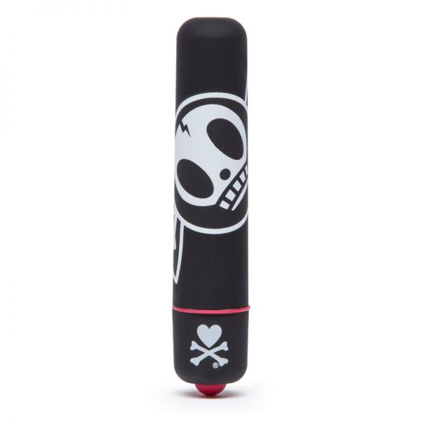 tokidoki Single Speed Mini Vibrador Calavera Negro marca TOKIDOKI