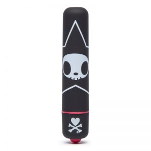 tokidoki Single Speed Mini Vibrador Estrellas Negro marca TOKIDOKI