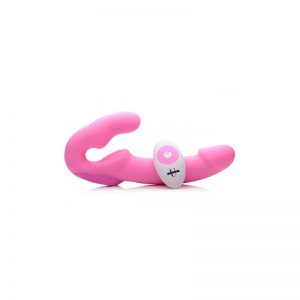 Urge Vibrador Doble Control Remoto Rosa diseñado por la marca STRAP U