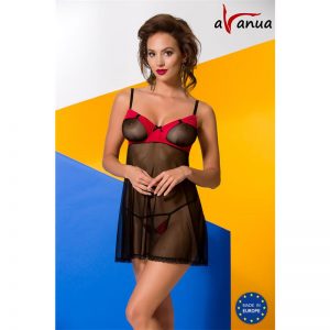 VALENTIN Chemise Negro/Rojo de la marca AVANUA