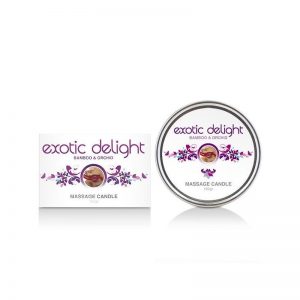 Vela de Masaje Exotic Delight 150 gr de la marca COBECO PHARMA