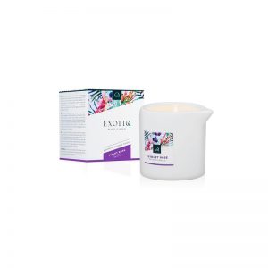 Vela de Masaje Rosa Violeta - 200g diseñado por la marca EXOTIQ