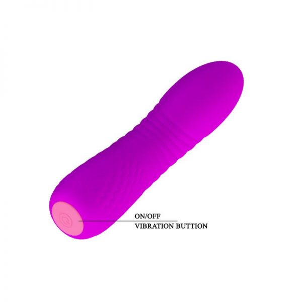 comprar Vibrador Abner USB Silicona Purpura en sex shop online