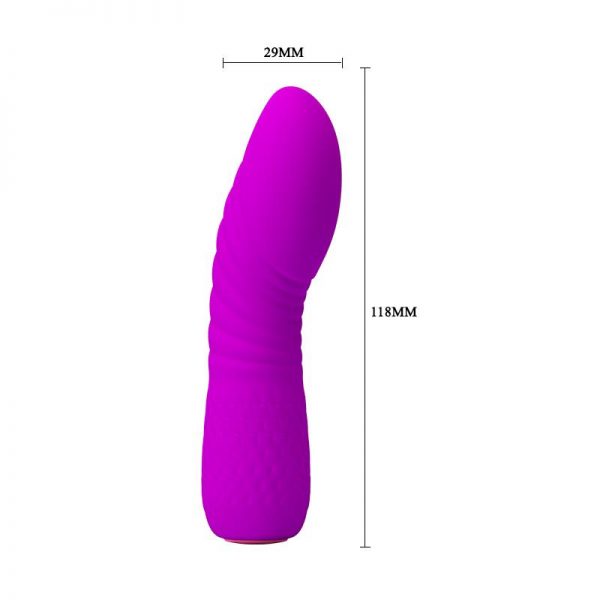Vibrador Abner USB Silicona Purpura de la tienda erótica web www.tiendaeroticaweb.es