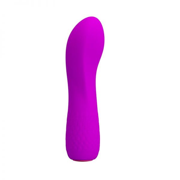 Vibrador Adam USB Silicona Purpura fabricado por PRETTYLOVE