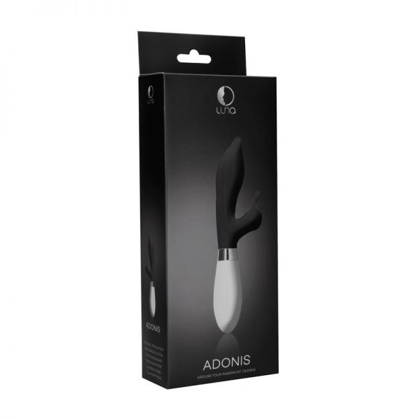 Vibrador Adonis  Negro de la tienda erótica web www.tiendaeroticaweb.es