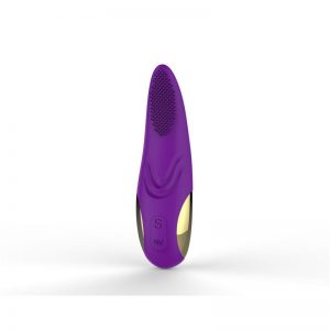 Vibrador Ainol Purpura Silicona Líquida 25 x 3.2 cm diseñado por la marca OHH TOYS DELUXE