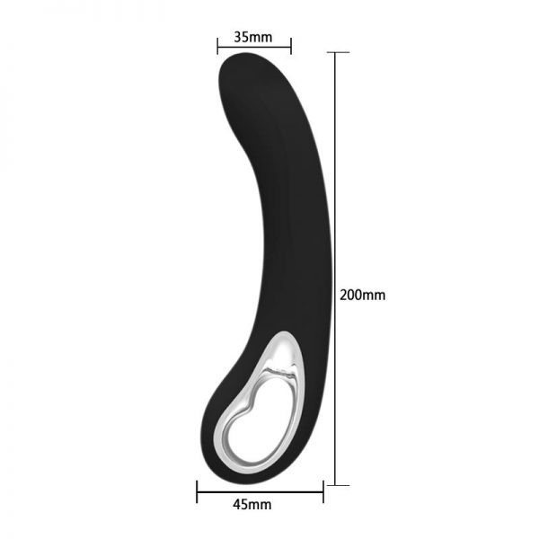 Vibrador Alston Negro marca PRETTYLOVE
