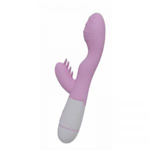 Vibrador Amy Rosa Silicona 20.2 x 3.6 cm diseñado por la marca OHH TOYS