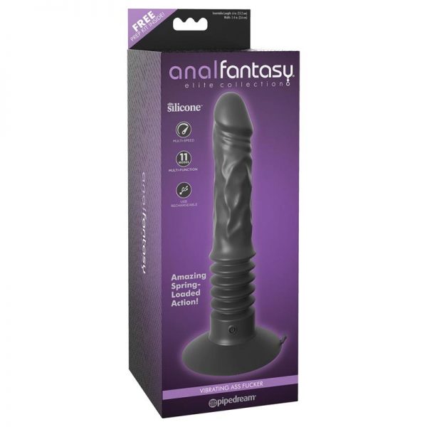 Vibrador Anal Ass Fucker Silicona USB fabricado por ANAL FANTASY ELITE