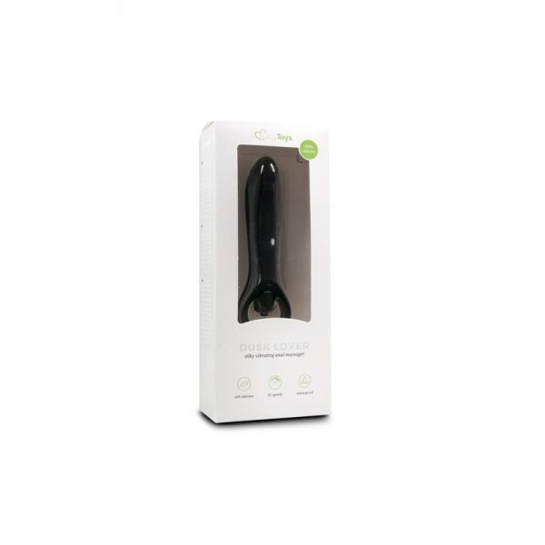 Vibrador Anal Silicona - Negro de la tienda erótica web www.tiendaeroticaweb.es
