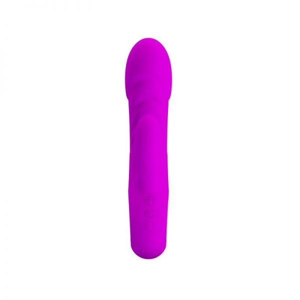 Vibrador Ansel USB Silicona Purpura fabricado por PRETTYLOVE
