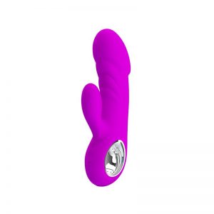 Vibrador Ansel USB Silicona Purpura de la marca PRETTYLOVE