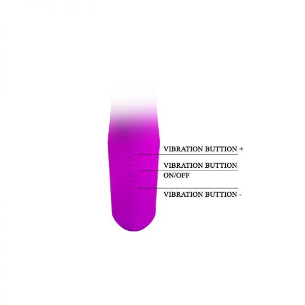 Vibrador Ansel USB Silicona Purpura de la tienda erótica web www.tiendaeroticaweb.es