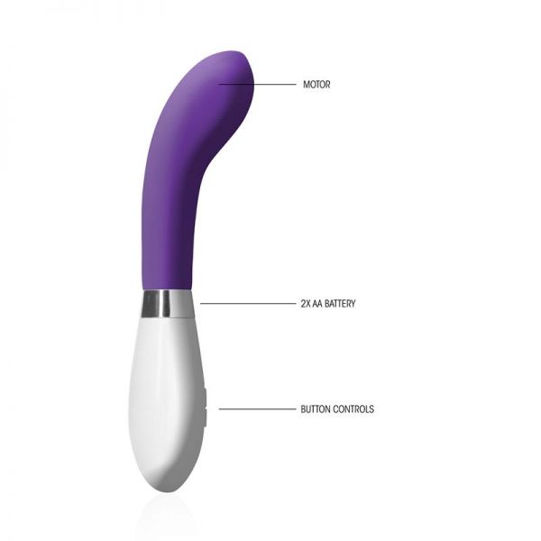 Vibrador Apollo Púrpura de la tienda erótica web www.tiendaeroticaweb.es