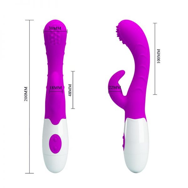 Vibrador Arthur Color Púrpura barato