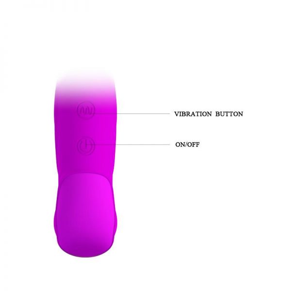 Vibrador Beau Color Púrpura en www.tiendaeroticaweb.es