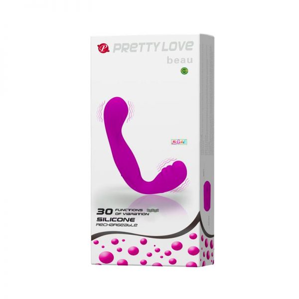 Vibrador Beau Color Púrpura diseñado por PRETTYLOVE
