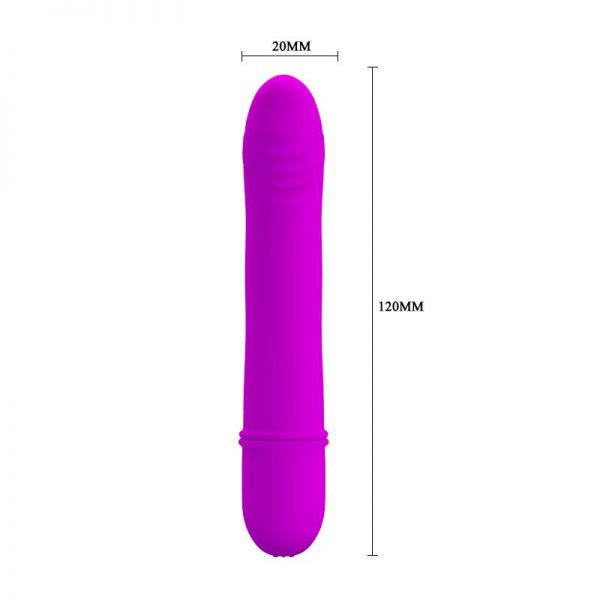 Vibrador Beck Color Púrpura fabricado por PRETTYLOVE
