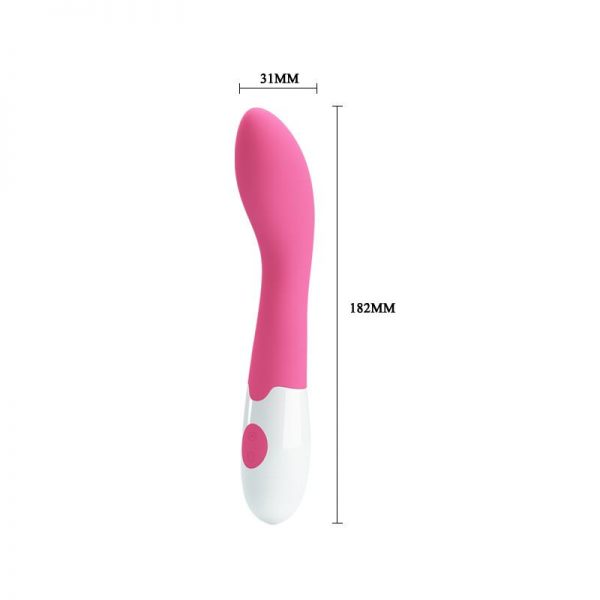 Vibrador Bishop Color Rosa marca PRETTYLOVE
