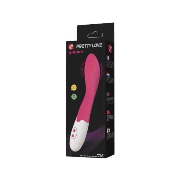 Vibrador Bishop Color Rosa de la marca PRETTYLOVE